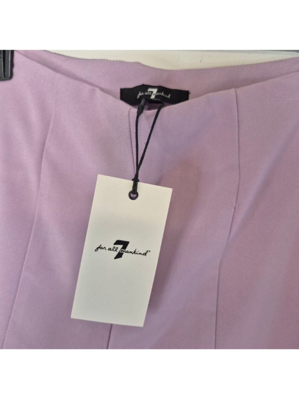 7 For All Mankind Lavender Womens Mid-Rise Tailored Dress Pants Size M - Picture 4 of 9